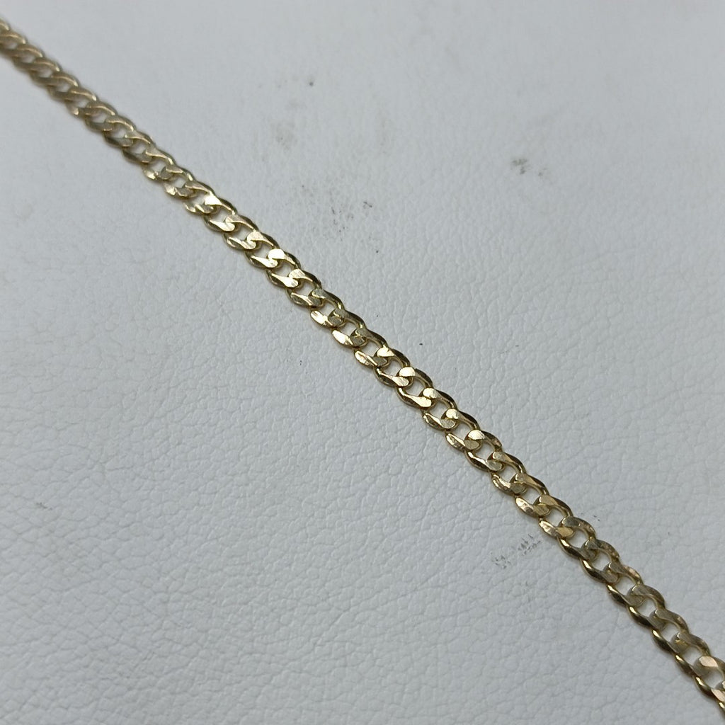 PULSERA BARBADA 14K 21 CM 2.3 GR (NUEVO)