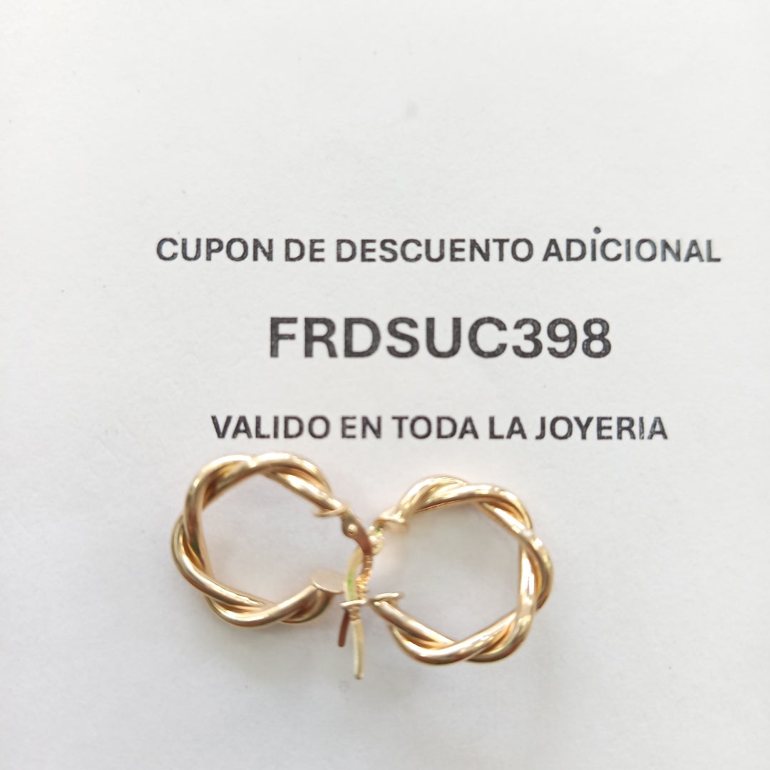 ARRACADAS ORO 14K 1.8 (NUEVO)
