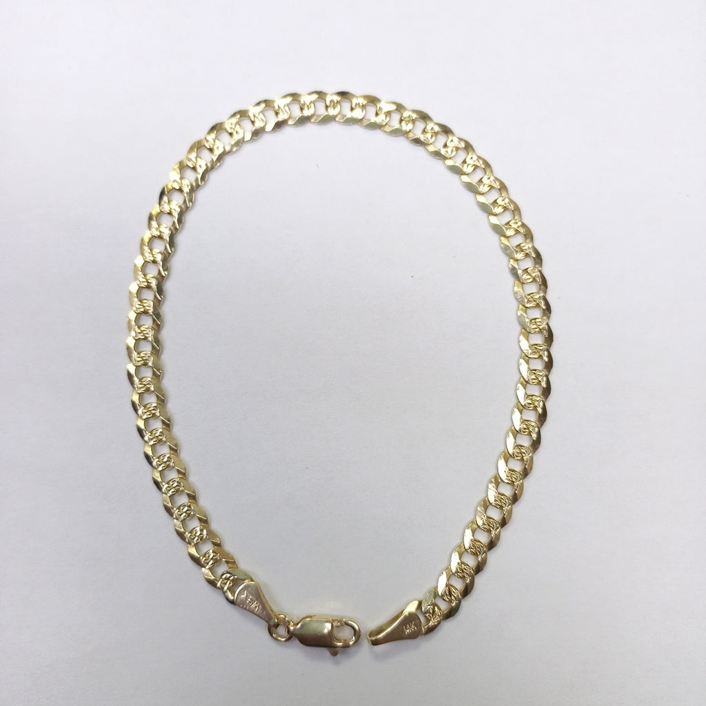 PULSERA BARBADA 14K 21 CM 7.5 GR (NUEVO)