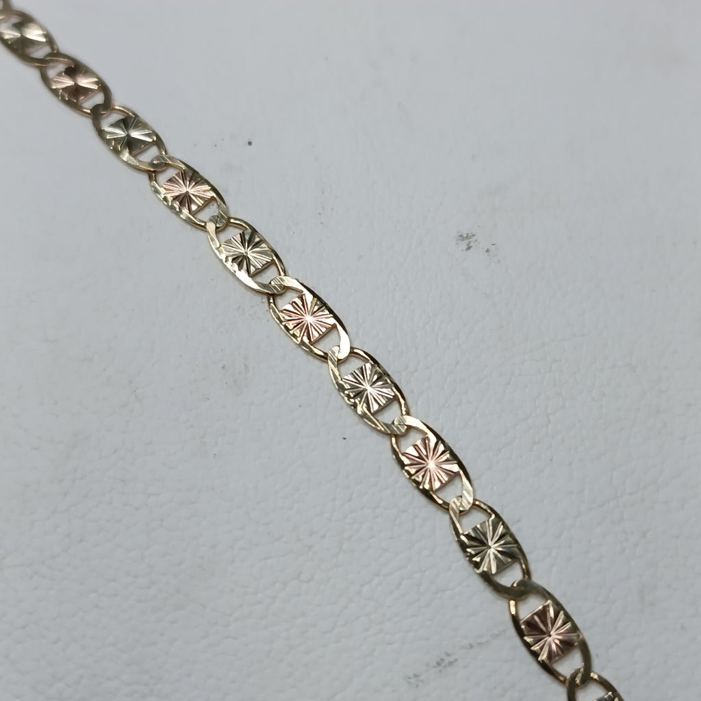 PULSERA GUCHI 14K 18 CM 2.9 GR (NUEVO)