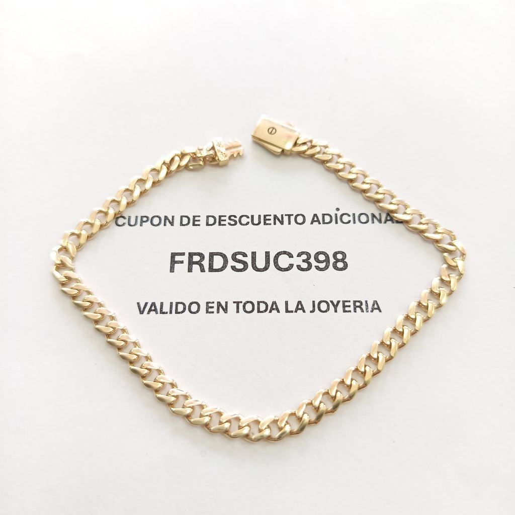 PULSERAS CABALLERO ORO 14K 4.9 (NUEVO)