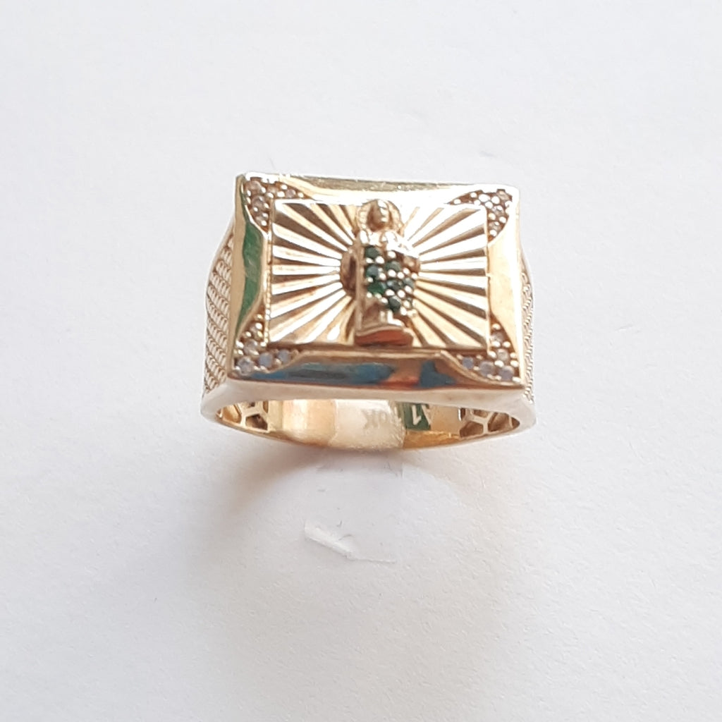 ANILLO ORO 10 K 5,90 GRMS (SEMINUEVO)