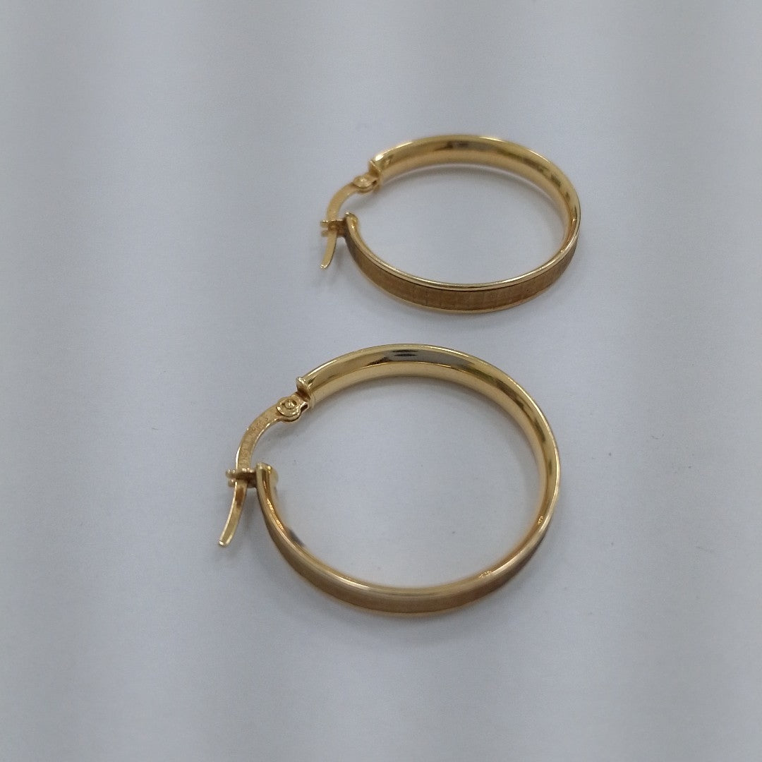 ARRACADAS PAR ORO 14 K 2,50 GRMS (SEMINUEVO)