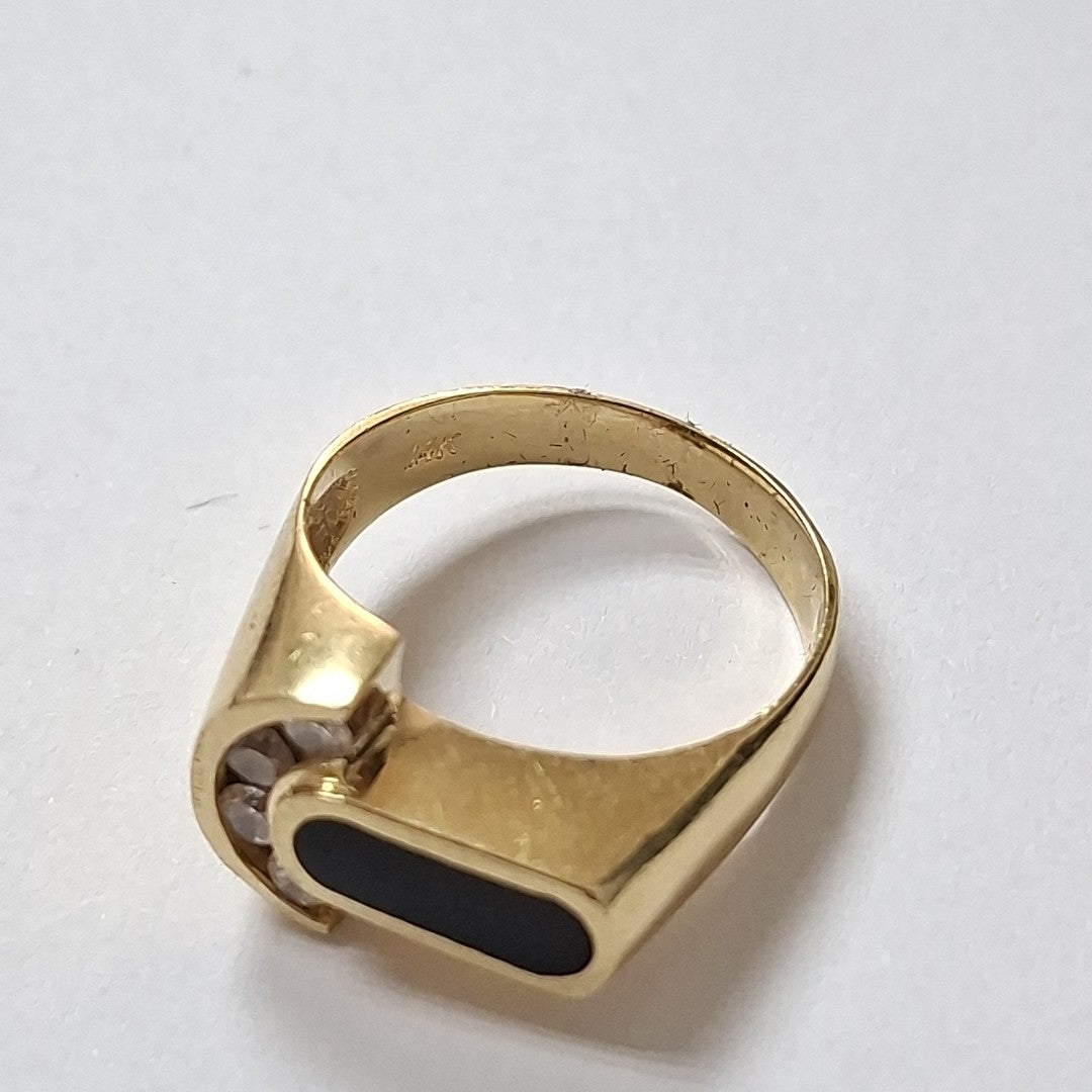ANILLO ORO 14 K 6,80 GRMS (SEMINUEVO)