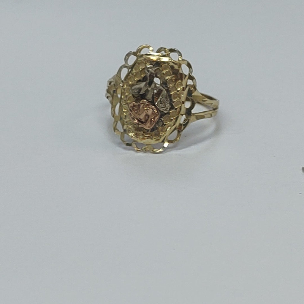 ANILLITO ORO,ORO COMBINADO 10 K 1,70 GRMS (SEMINUEVO)