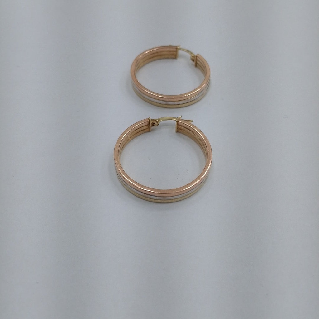 ARRACADAS PAR ORO COMBINADO 10 K 5.1 GRMS (SEMINUEVO)