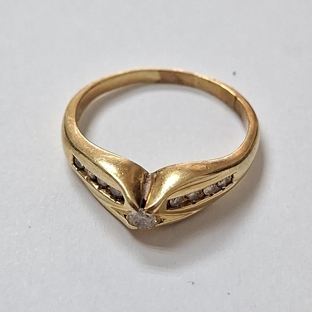 ANILLO ORO 14 K 4.1 GRMS (SEMINUEVO)