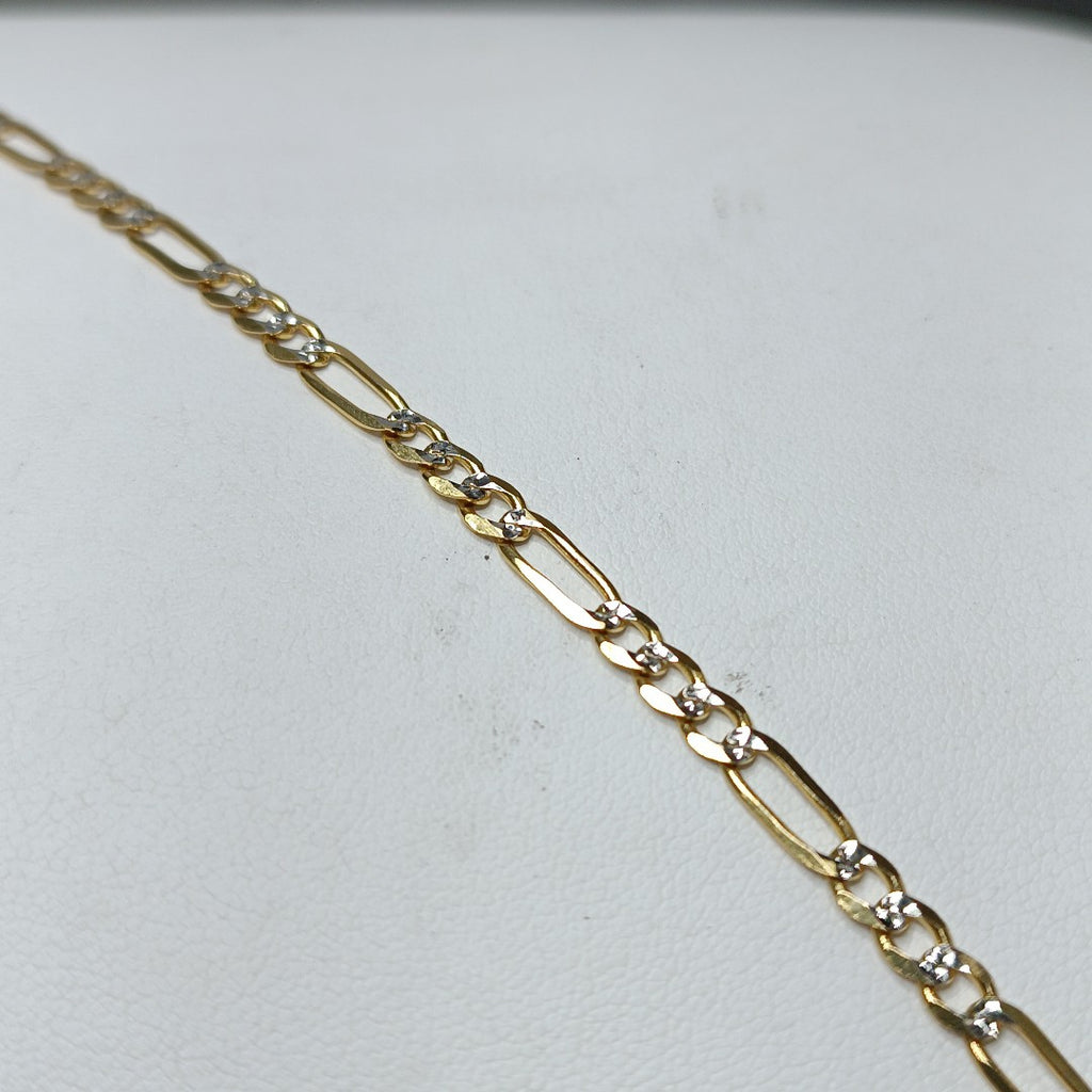 PULSERA 3X1 14K 21 CM 4.5 GR (NUEVO)