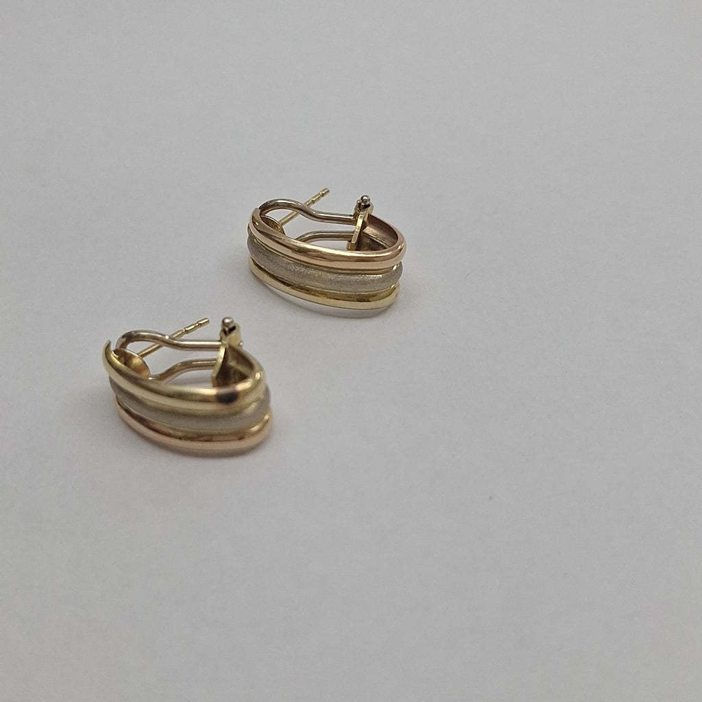 ARETES PAR ORO 14 K 4,10 GRMS (SEMINUEVO)