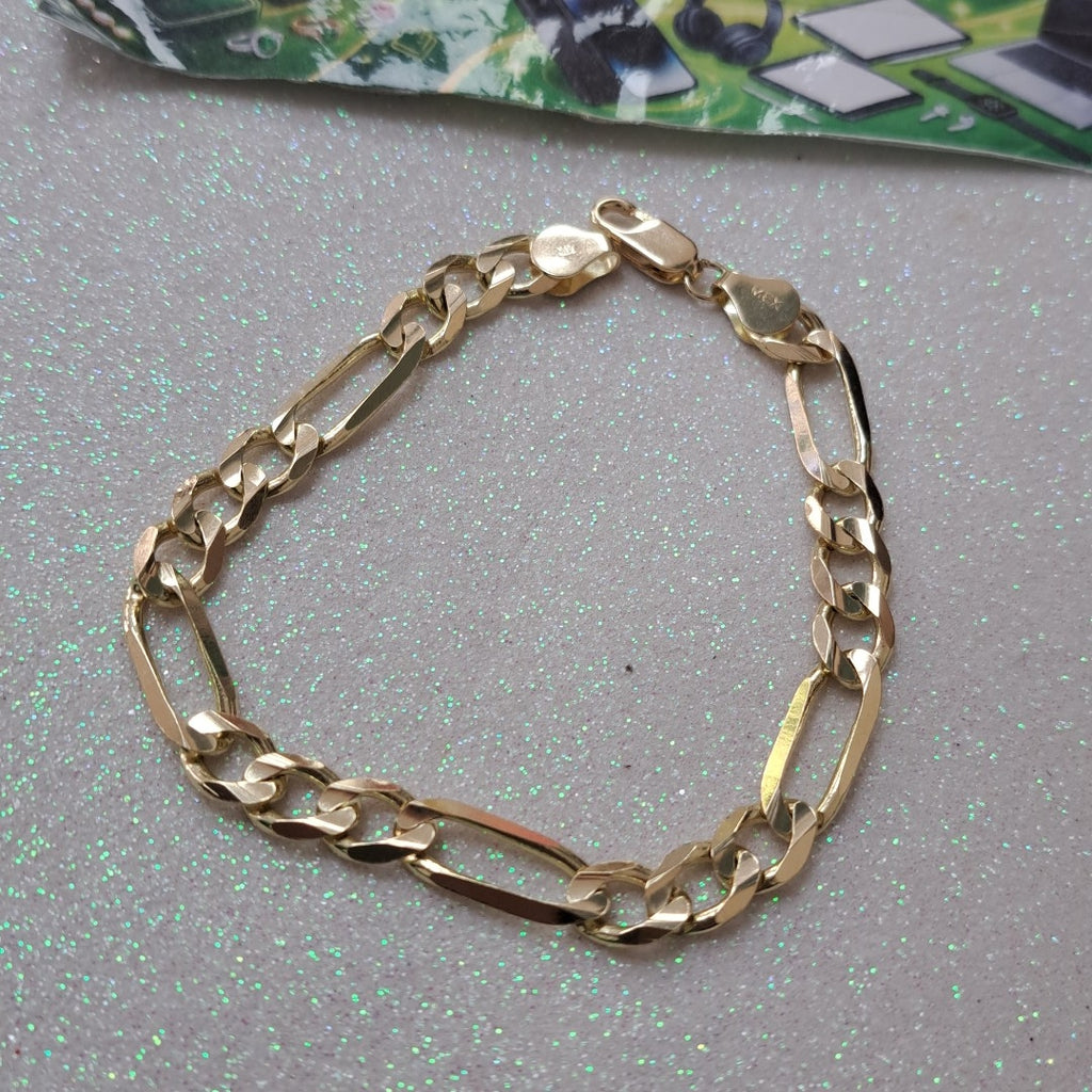 PULSERA 3X1 14K 21 CM 13.9 GR (NUEVO)