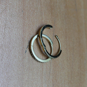 HUGGIES ORO 14K 1.3 (NUEVO)