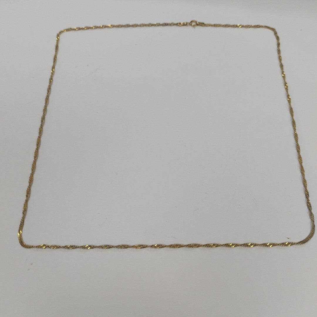 CADENA ORO 14 K 2,80 GRMS (SEMINUEVO)