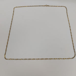 CADENA ORO 14 K 2,80 GRMS (SEMINUEVO)