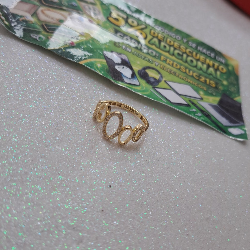 ANILLOS DAMA ORO 14K 1.9 (NUEVO)