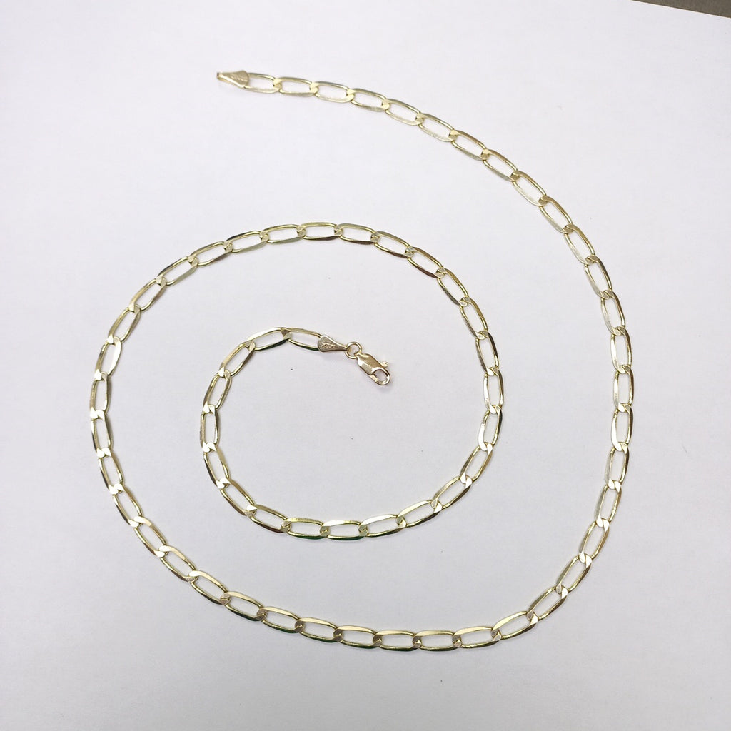 CADENA ESLABON 14K 60 CM 11.7 GR (NUEVO)