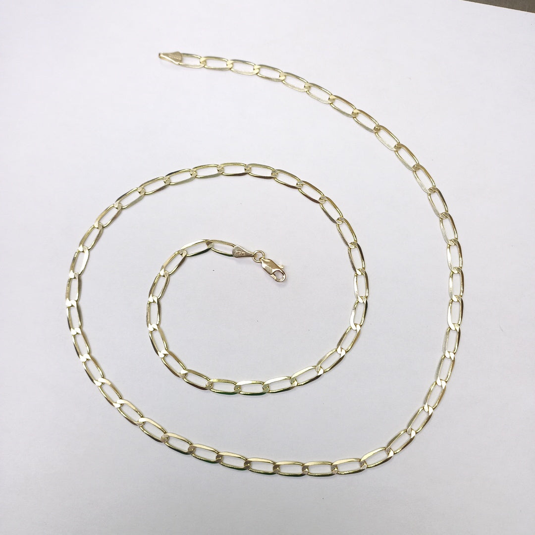 CADENA ESLABON 14K 60 CM 11.7 GR (NUEVO)