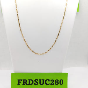 CADENAS CARTIER 3 1 AMARILLA ORO 14K 2 (NUEVO)
