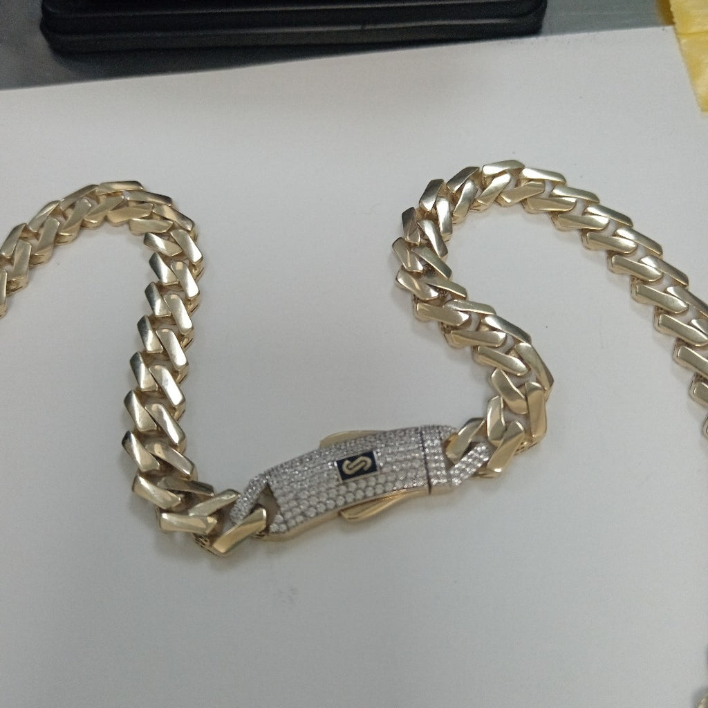 CADENA MONACO ORO 14K 29.7 (NUEVO)