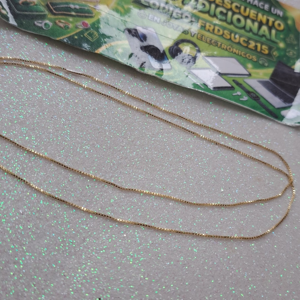CADENA VENECIANO 14K 55 CM 1.7 GR (NUEVO)