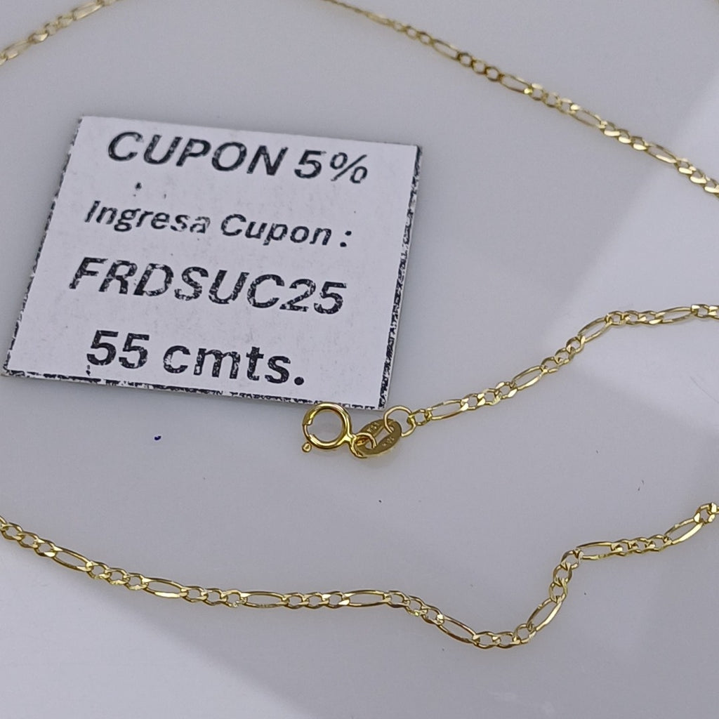 CADENA ORO 14 K 1.7 GRMS (SEMINUEVO)