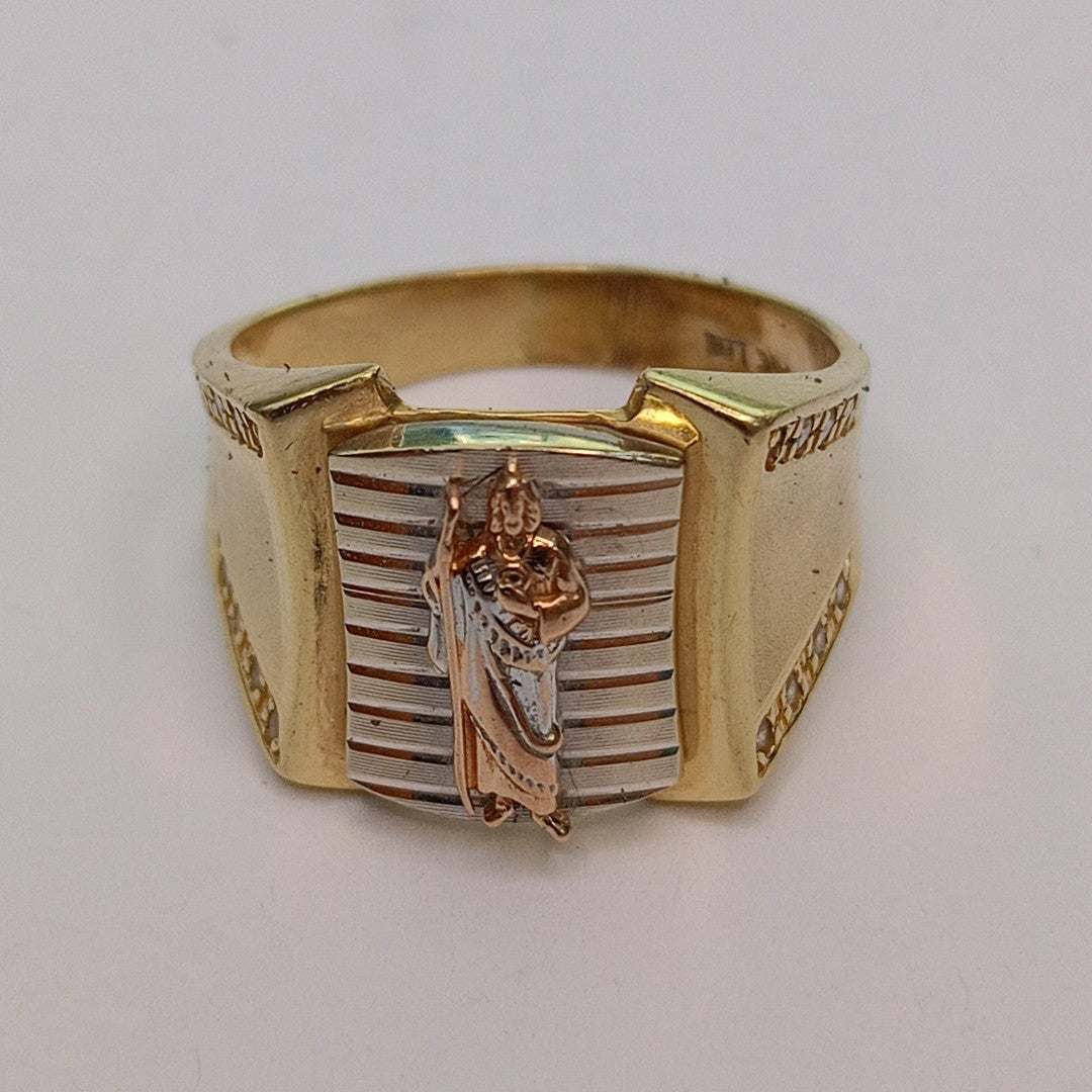 ANILLO ORO 14 K 7,40 GRMS (SEMINUEVO)