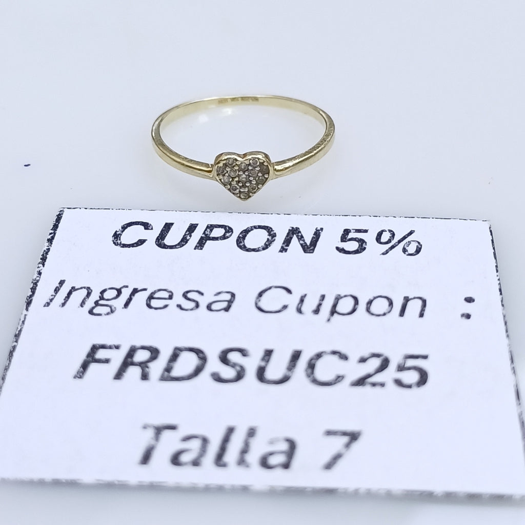 ANILLITO ORO 14 K 0.9 GRMS (SEMINUEVO)