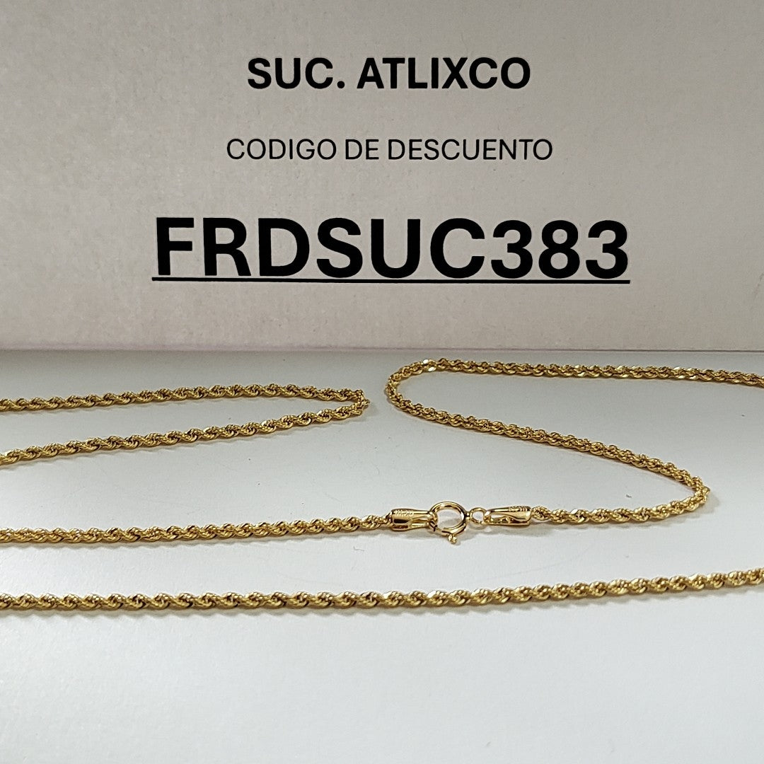 CADENAS TORSAL ORO 14K 1.6 (NUEVO)