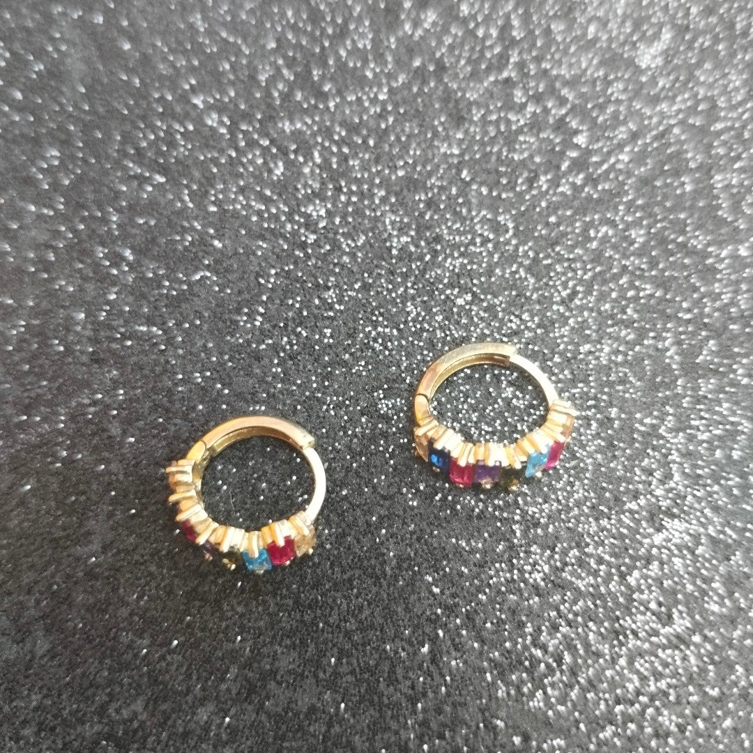 ARRACADAS PAR ORO 14 K 3,10 GRMS (SEMINUEVO)