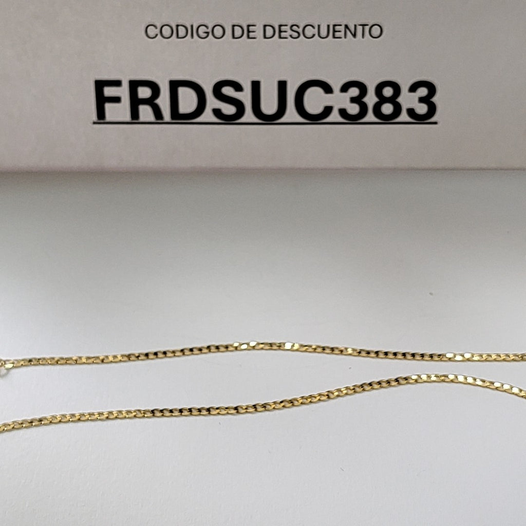 CADENAS BARBADA AMARILLA ORO 14K 2.1 (NUEVO)