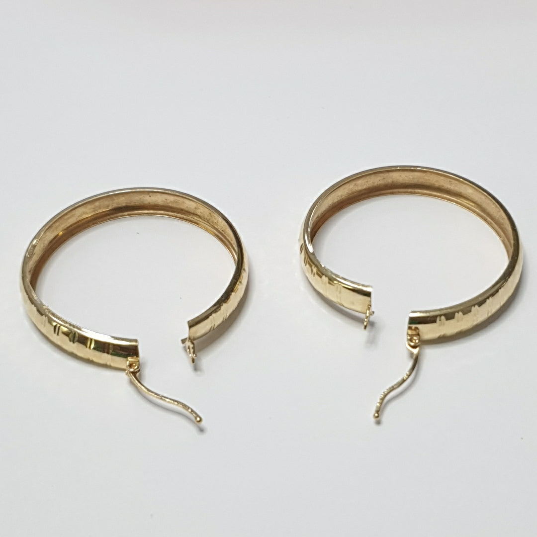 ARRACADAS PAR ORO 14 K 5 GRMS (SEMINUEVO)