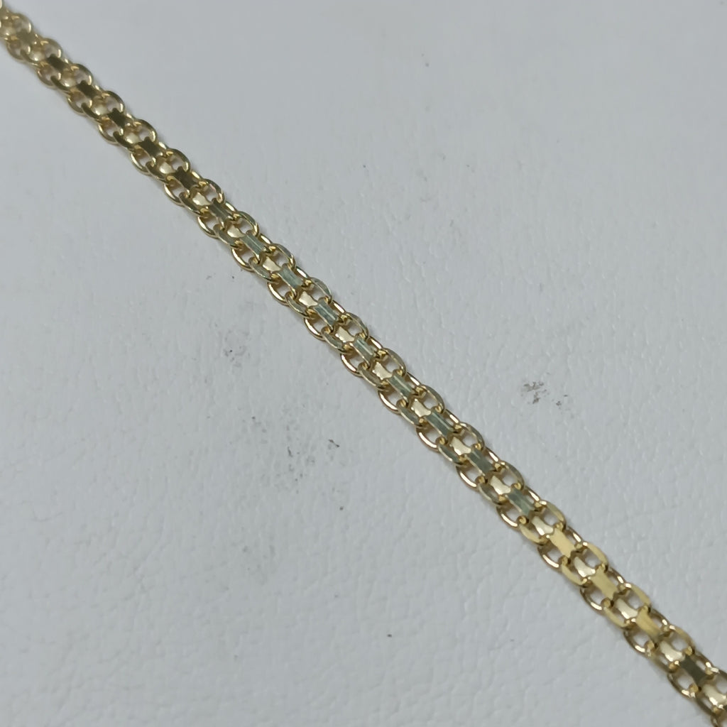 PULSERA BISMARK 14K 18 CM 2.4 GR (NUEVO)