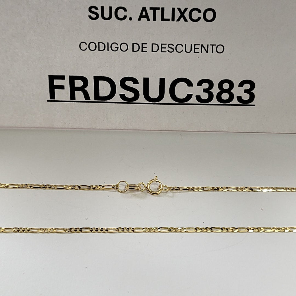 CADENAS CARTIER 3 1 AMARILLA ORO 14K 2.1 (NUEVO)