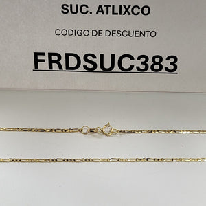 CADENAS CARTIER 3 1 AMARILLA ORO 14K 2.1 (NUEVO)