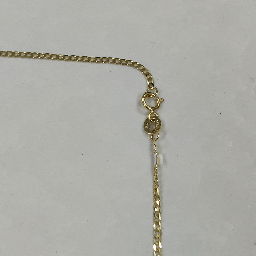 CADENAS BARBADA AMARILLA ORO 14K 2.1 (NUEVO)