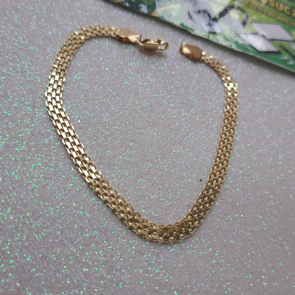 PULSERA ESPECIAL 14K 21 CM 5.1 GR (NUEVO)