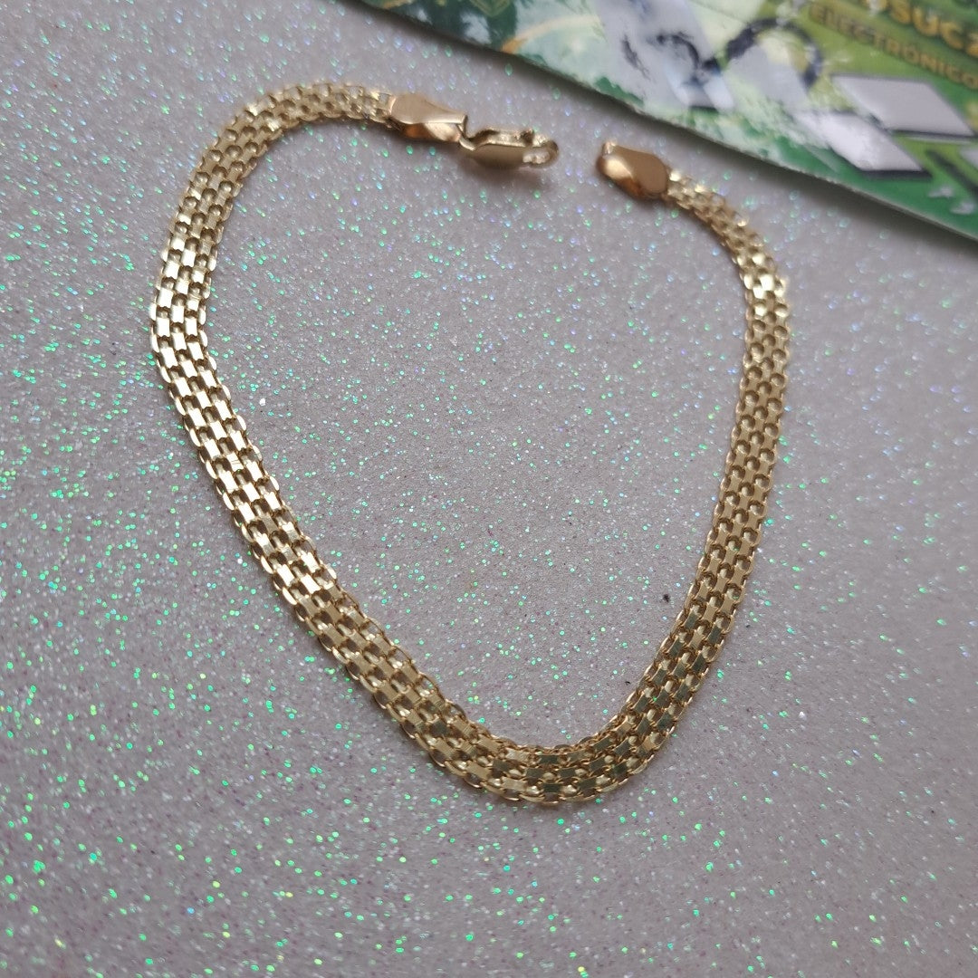PULSERA ESPECIAL 14K 21 CM 5.1 GR (NUEVO)