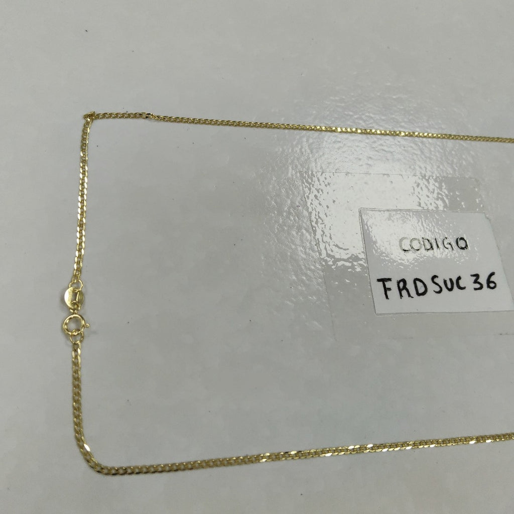 CADENAS BARBADA AMARILLA ORO 14K 2 (NUEVO)