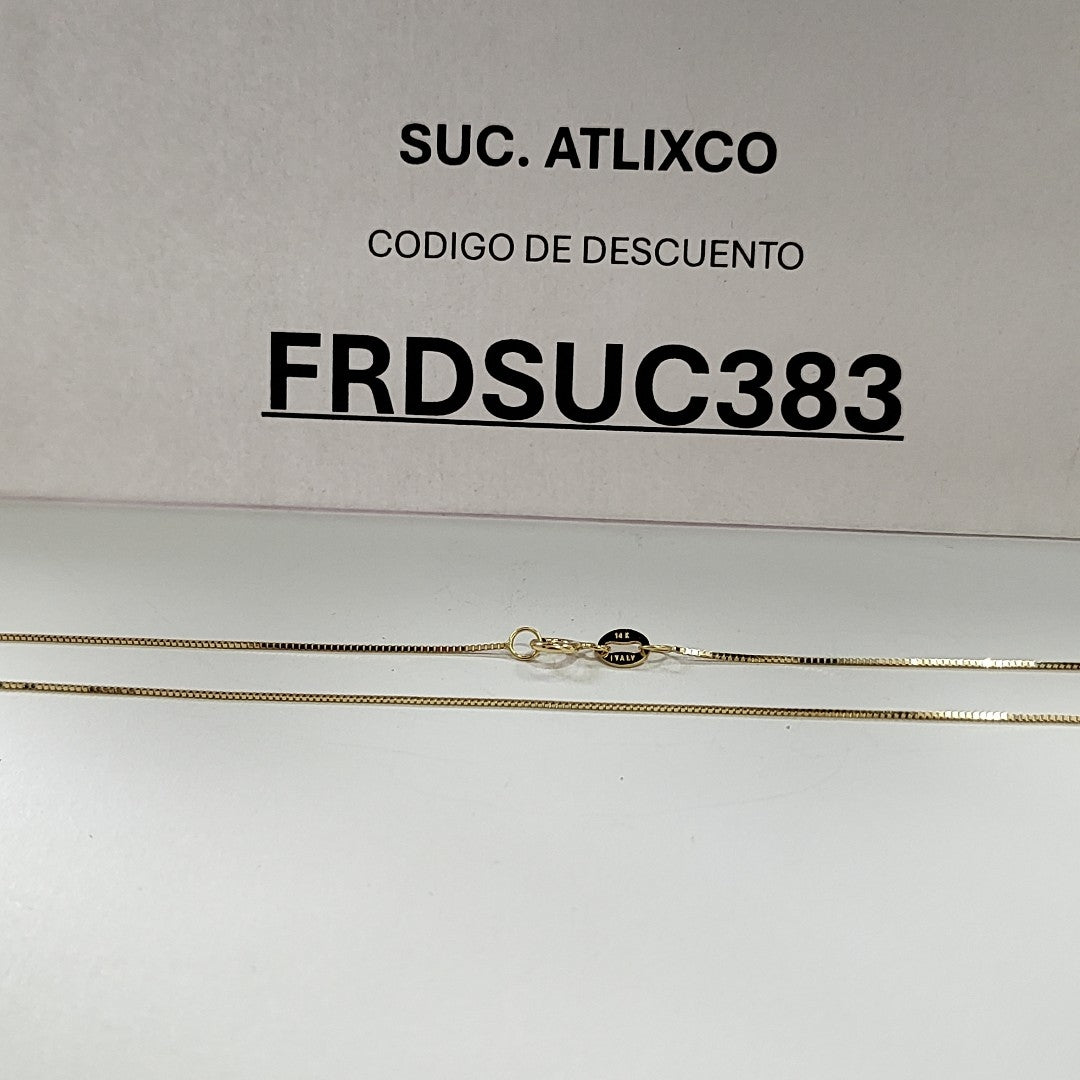 CADENAS ESPECIAL ORO 14K 1.2 (NUEVO)
