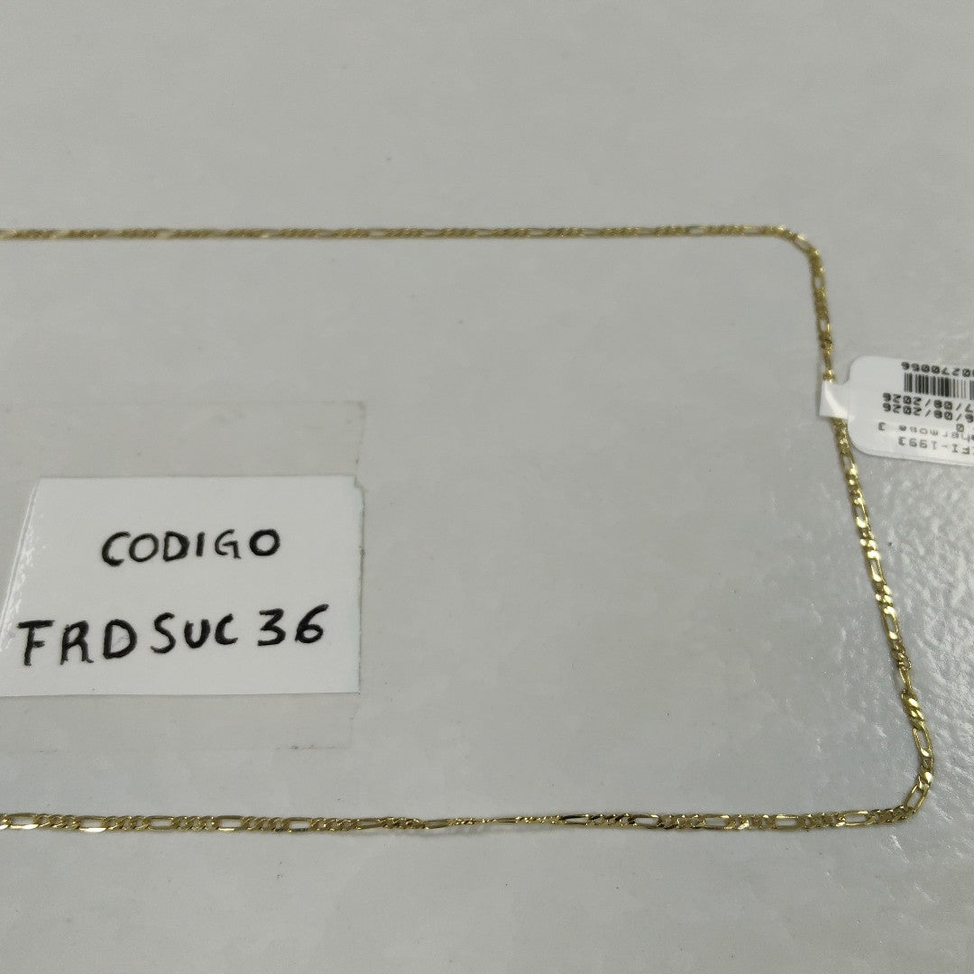 CADENAS CARTIER 3 1 AMARILLA ORO 14K 2 (NUEVO)