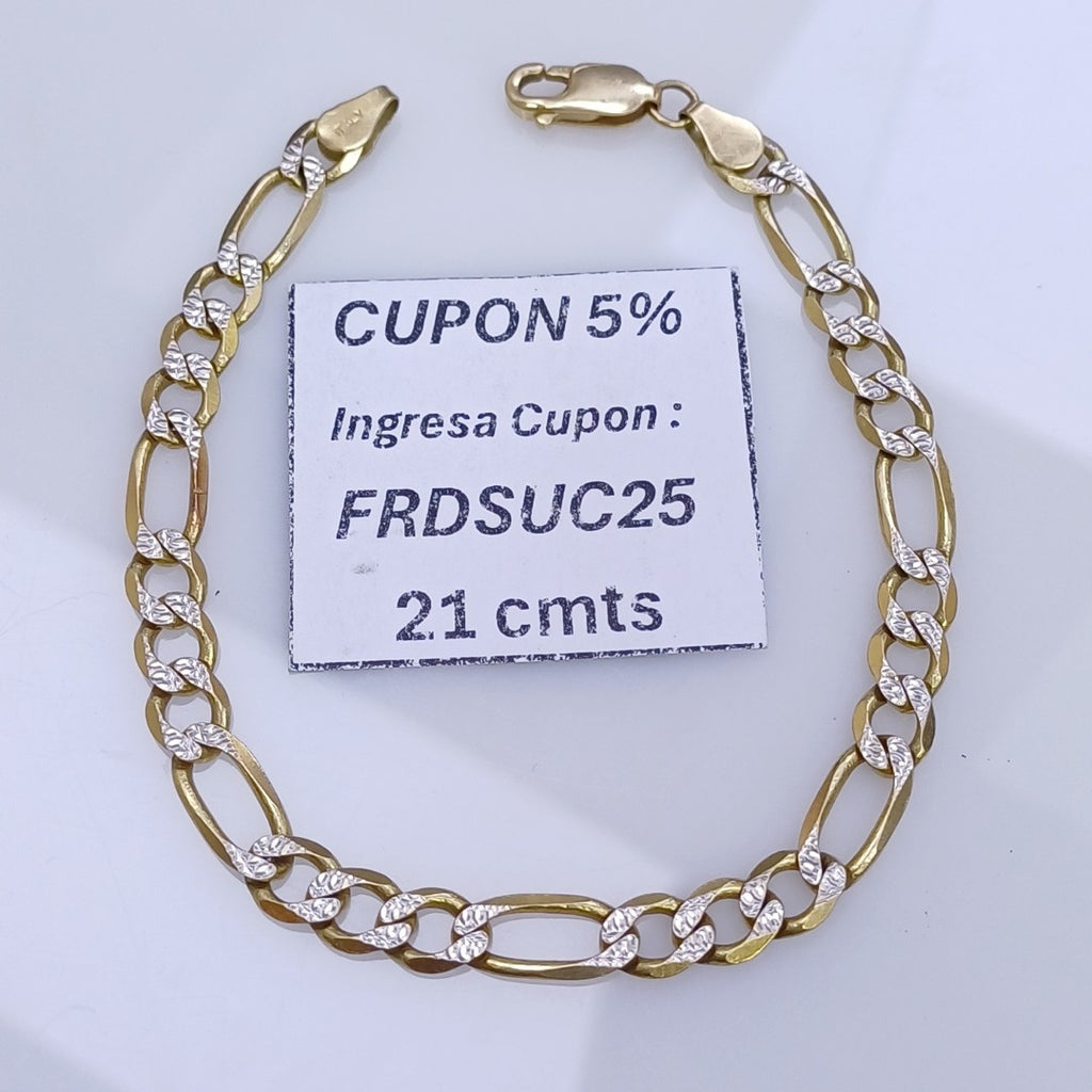 PULSERA ORO 14 K 9.7 GRMS (SEMINUEVO)