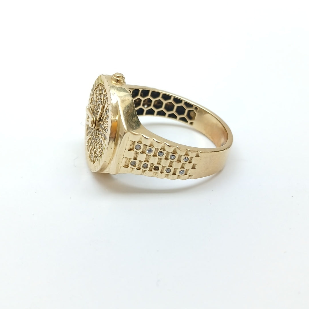 ANILLO ORO 14 K 9 GRMS (SEMINUEVO)