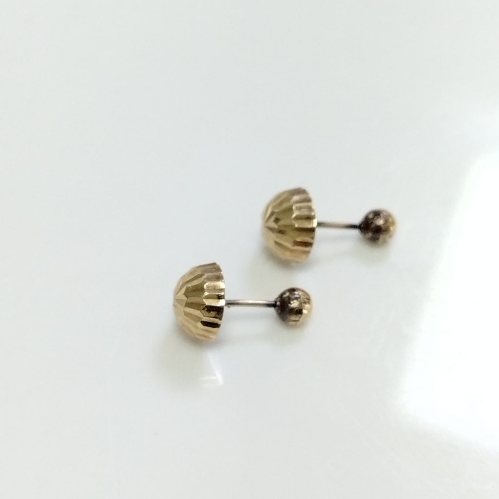 BROQUELES PAR ORO 14 K 0.4 GRMS (SEMINUEVO)