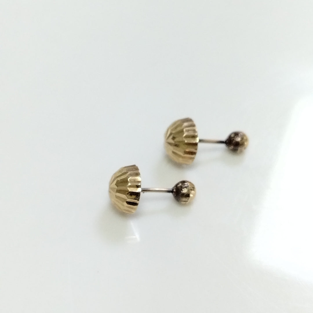 BROQUELES PAR ORO 14 K 0.4 GRMS (SEMINUEVO)