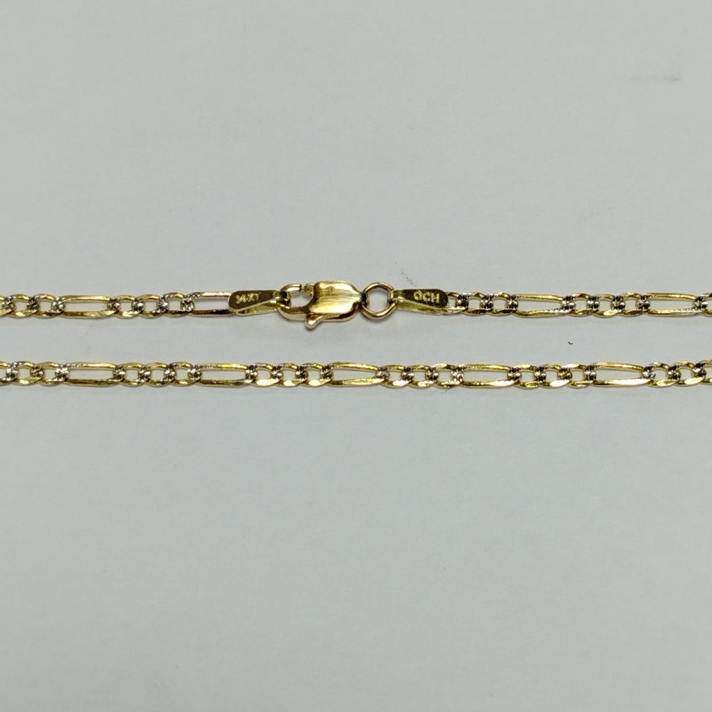 CADENA ORO,RODIADO 14 K 4,70 GRMS (SEMINUEVO)