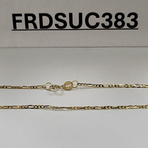 CADENAS CARTIER 3 1 AMARILLA ORO 14K 1.9 (NUEVO)