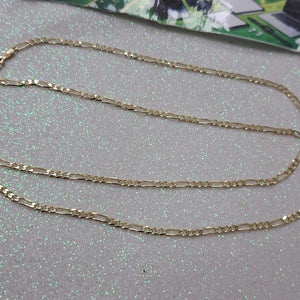 CADENA 3X1 14K 60 CM 5.4 GR (NUEVO)