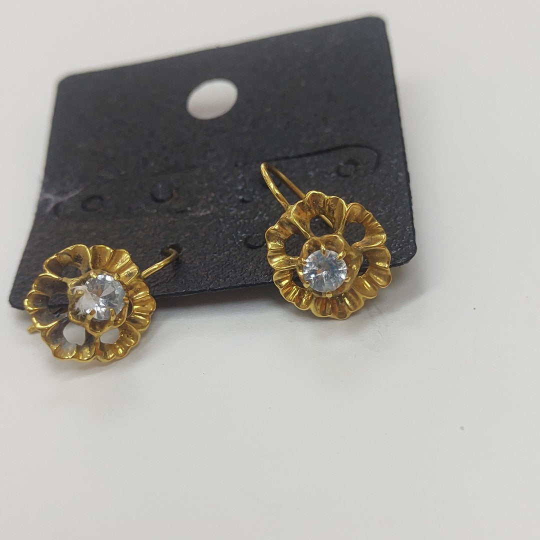 ARETES PAR ORO 10 K 2,20 GRMS (SEMINUEVO)
