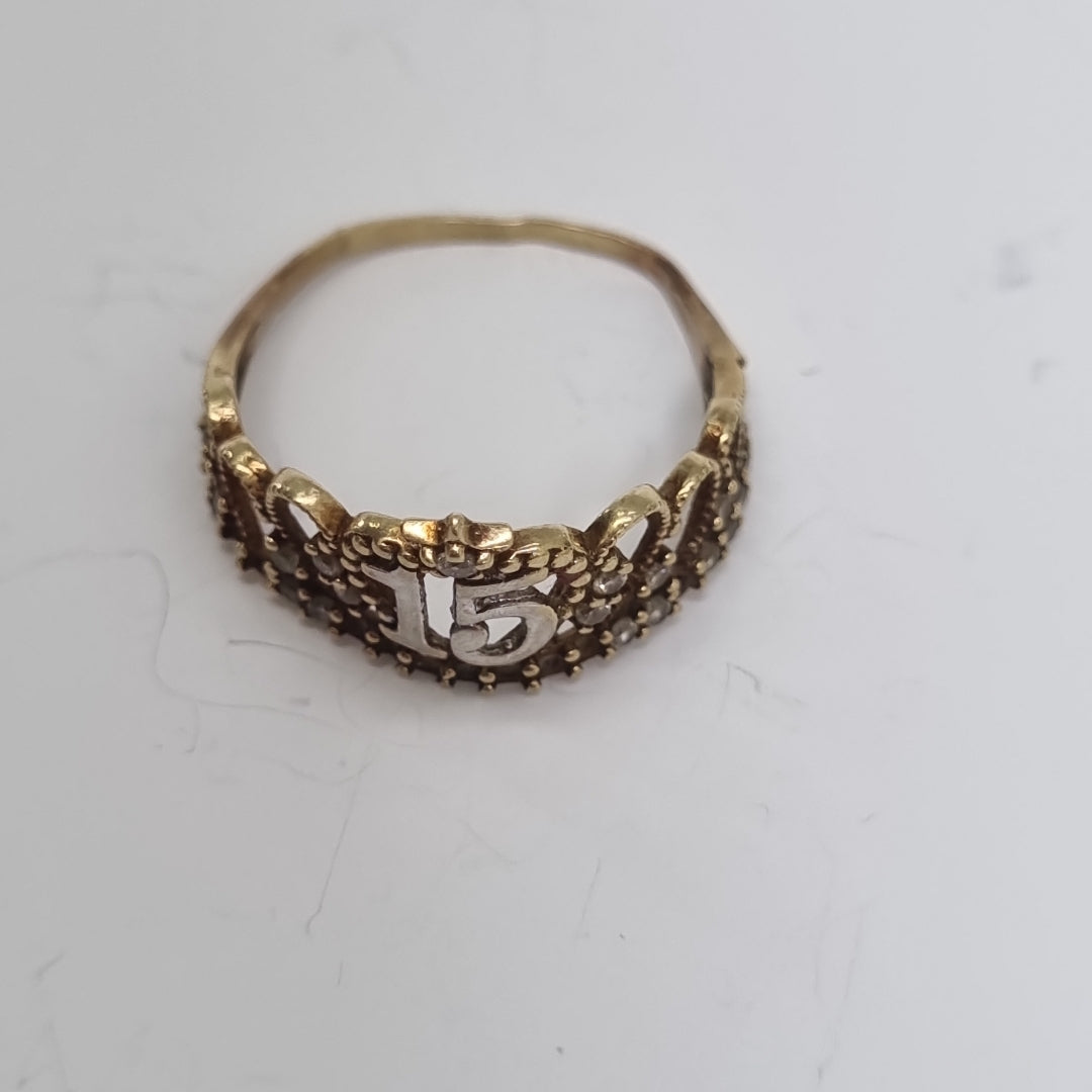 ANILLITO ORO 10 K 1,40 GRMS (SEMINUEVO)