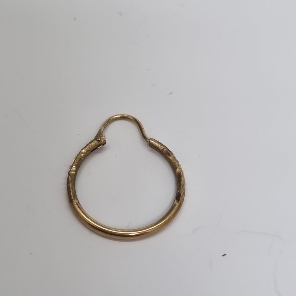 ARRACADAS PAR ORO 10 K 1,80 GRMS (SEMINUEVO)