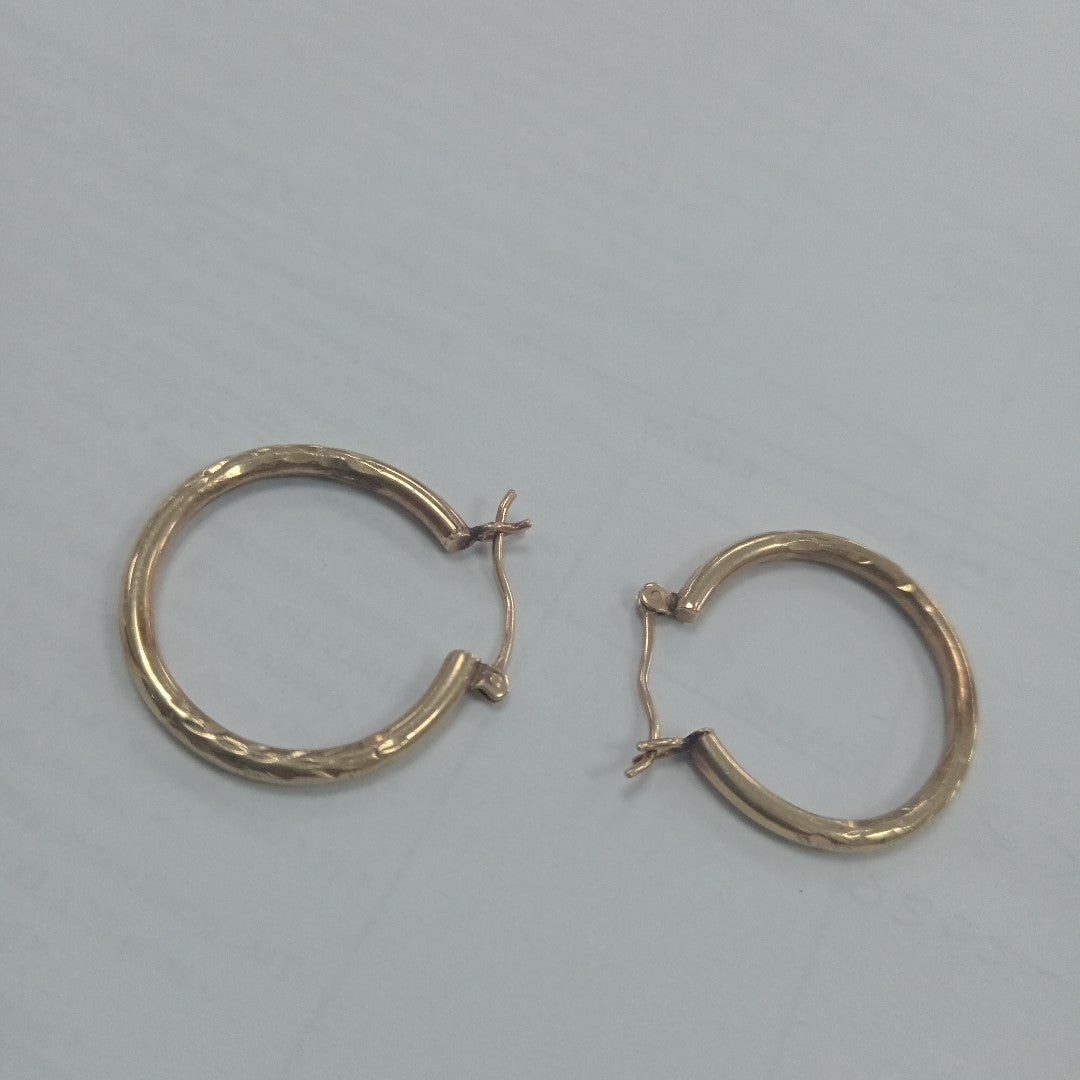 ARRACADAS PAR ORO 10 K 3.5 GRMS (SEMINUEVO)